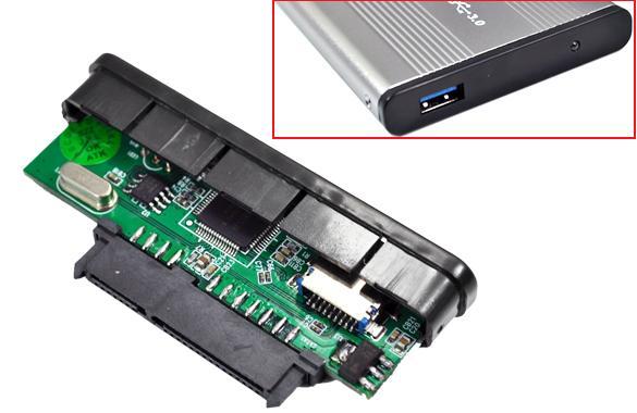 USB 3.0 2.5 SATA HDD Hard Drive External HDD Enclosure Case