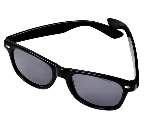 Fashion Clear Lens Frame Wayfarer Nerd Glasses Black  