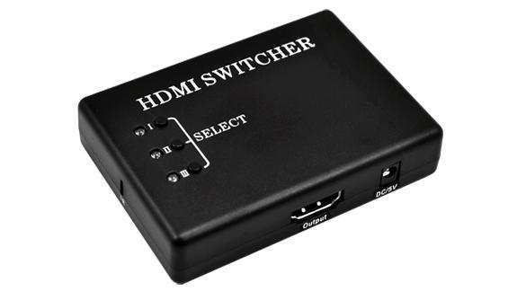Port HDMI Switch Splitter 1080P For PS3 DVD HDTV +IR Remote control