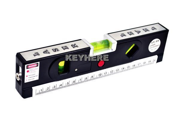 Level Laser Horizon Vertical Line Measure Tape Ruler  