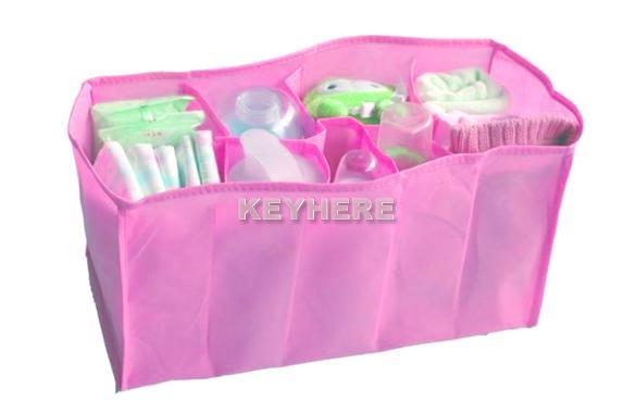 Pink Baby Diaper Nappy Change Storage bag Liner Lining  