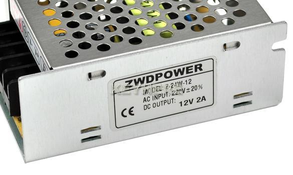 1x 12V 2A 24W Switch Power Supply Driver LED Strip 220V  