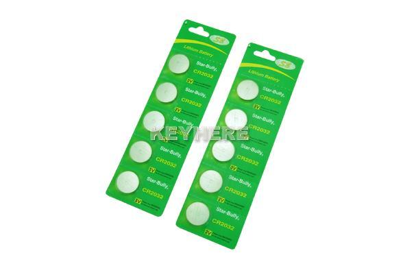 Batterie bouton CR2032 3V LITHIUM NEUF(lot de 10),F024