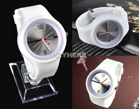 Multicolor Unisex Jelly Silicone Sports Wrist Watch New  