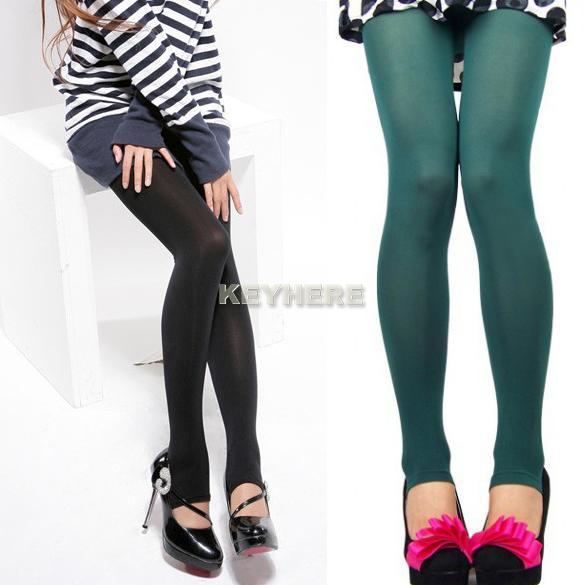 Womens Opaque Tights Pantyhose 5 Colors Stockings Leggings New Style 