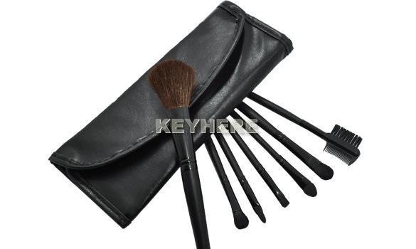 7pcs Makeup Brush Cosmetic Brushes Set Kit With Case  
